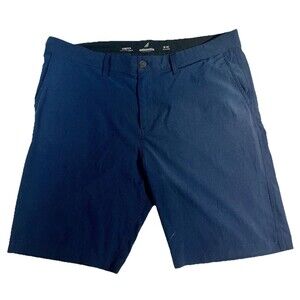 Atlantis Weather Gear Shorts Mens Size 40 Navy Blue Polyester/Spandex Stretch